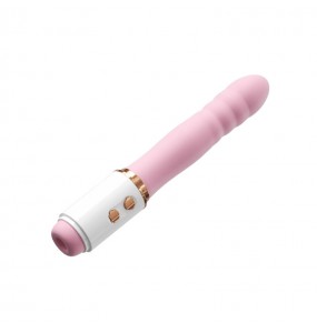 MizzZee - Little Bear Thrusting Suction Heated Wand (Chargeable - White)